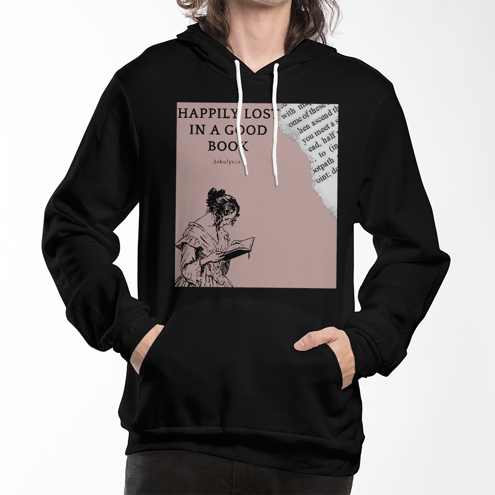 Lost in a Good Book | Cozy Reading Hoodie