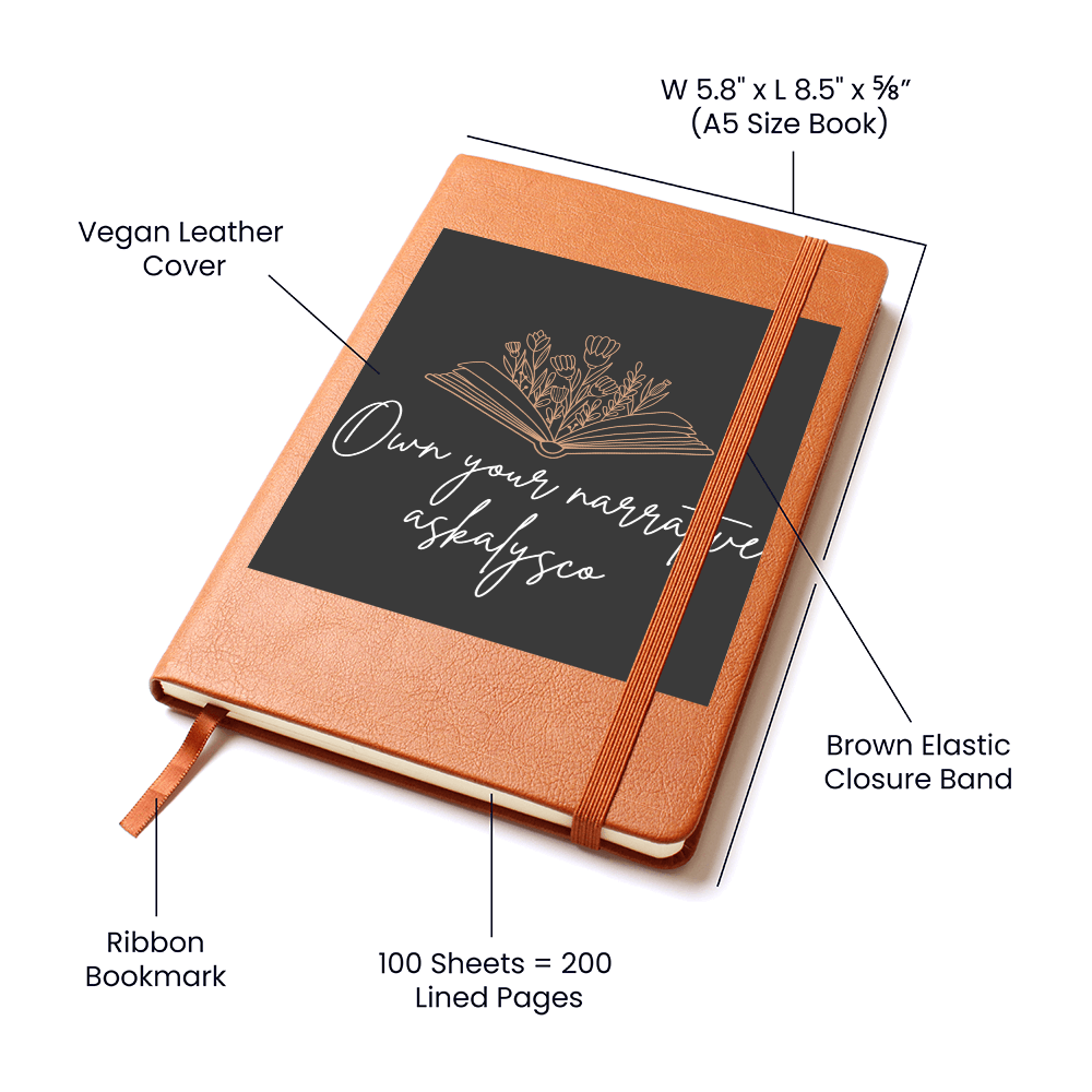 "Own your narrative" | Guided writing journal