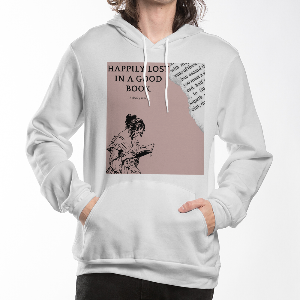 Lost in a Good Book | Cozy Reading Hoodie