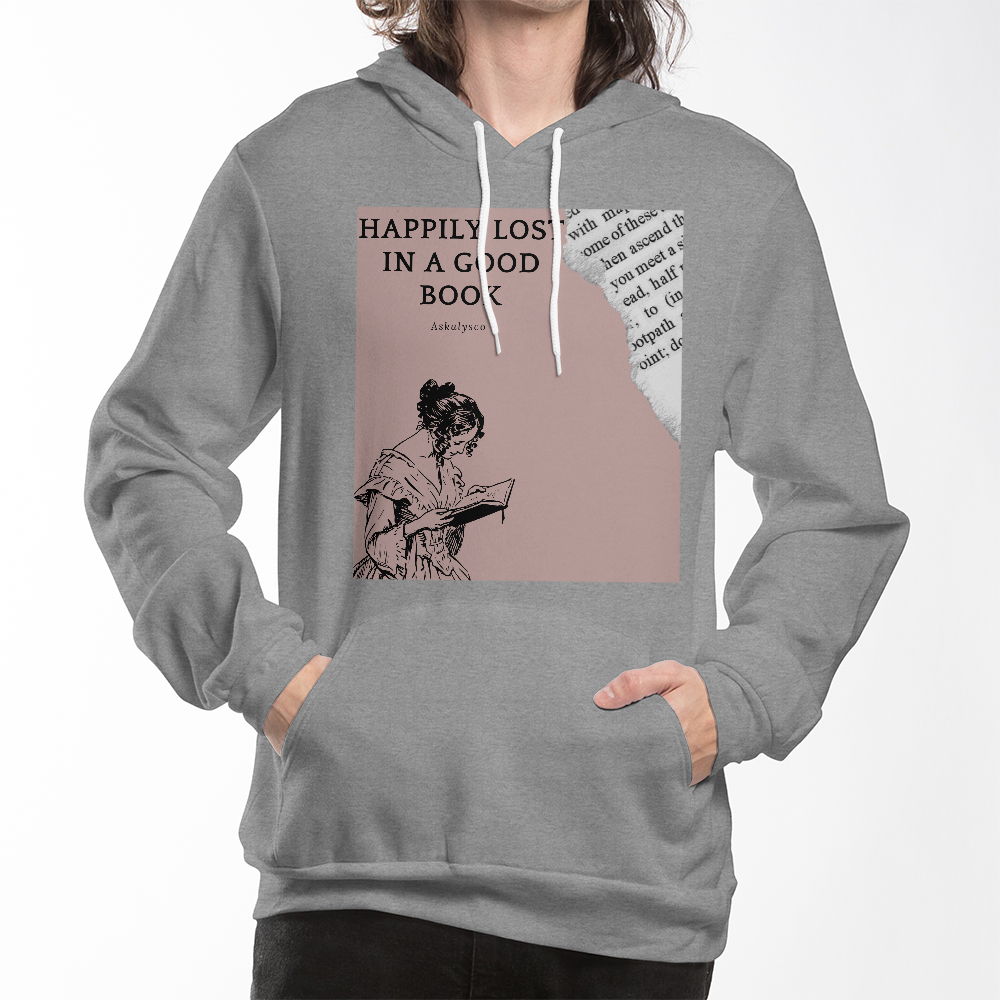 Lost in a Good Book | Cozy Reading Hoodie