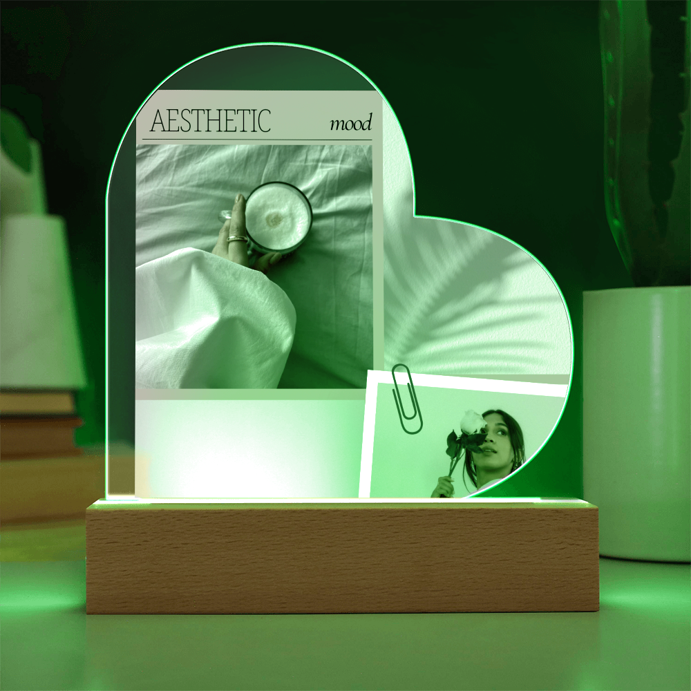 Blush beam LED Heart Light " Create Your Dreamy Space"
