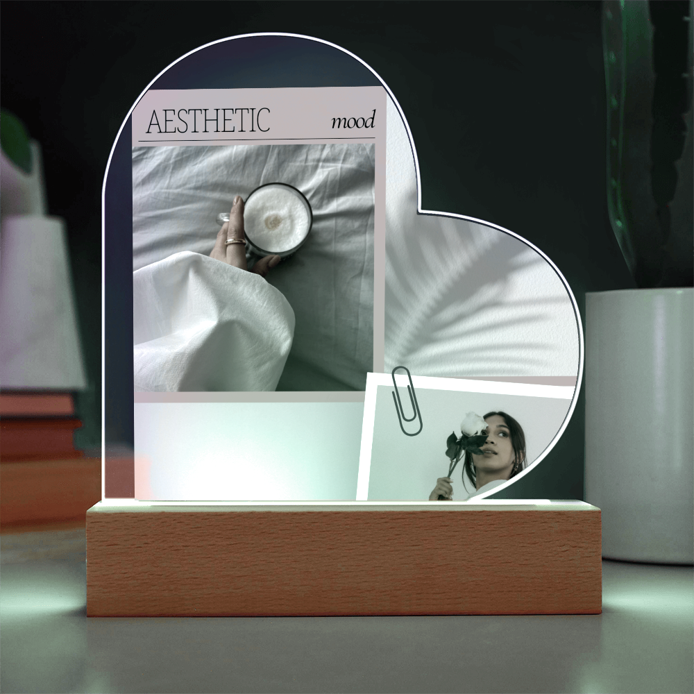 Blush beam LED Heart Light " Create Your Dreamy Space"