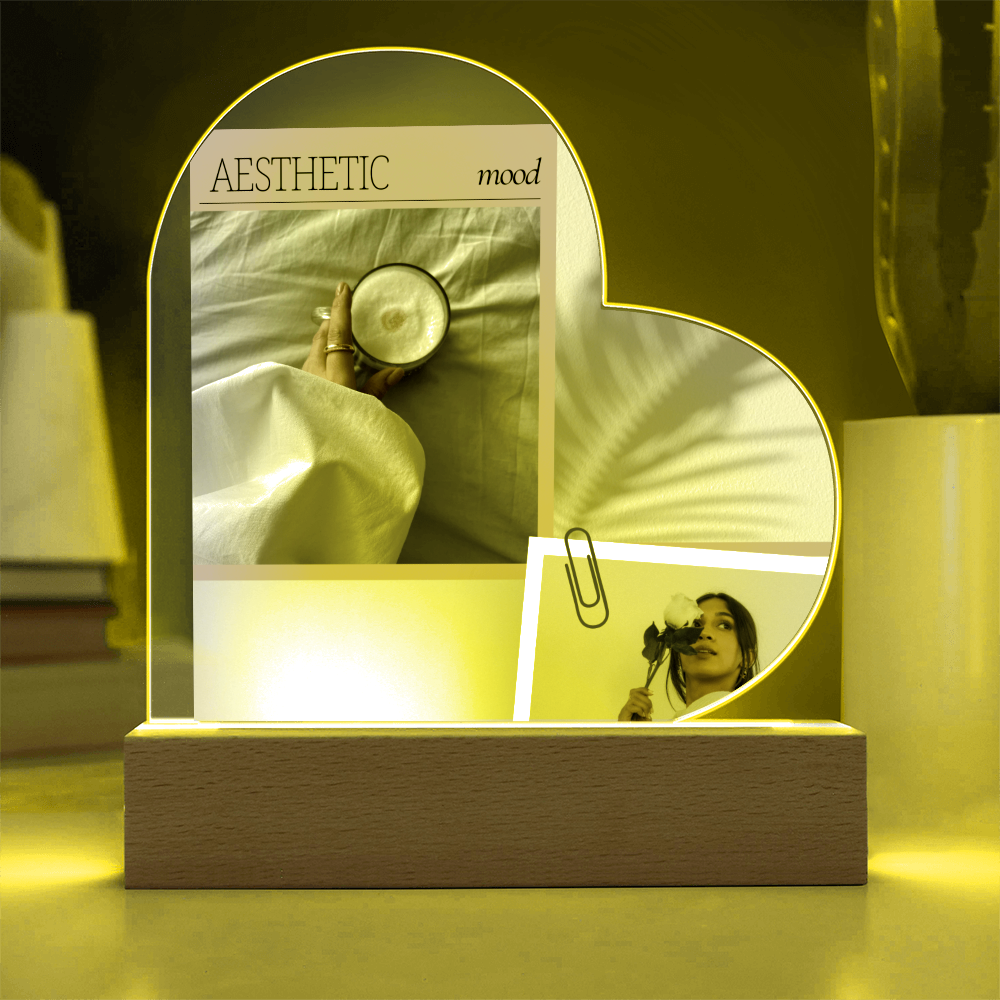 Blush beam LED Heart Light " Create Your Dreamy Space"